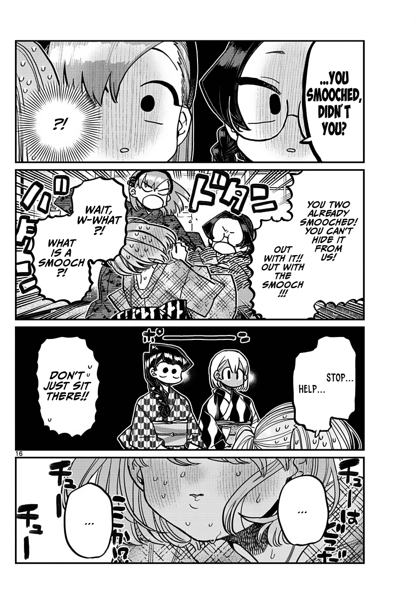 Komi-san wa Komyushou Desu Chapter 361 page 16 - Chapter 361: Ase-san's Girls’ Meet