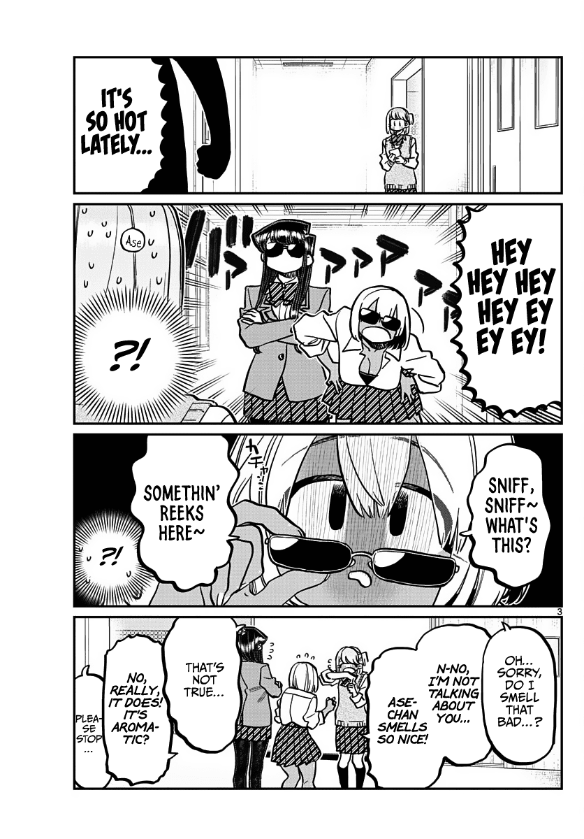 Komi-san wa Komyushou Desu Chapter 361 page 3 - Chapter 361: Ase-san's Girls’ Meet