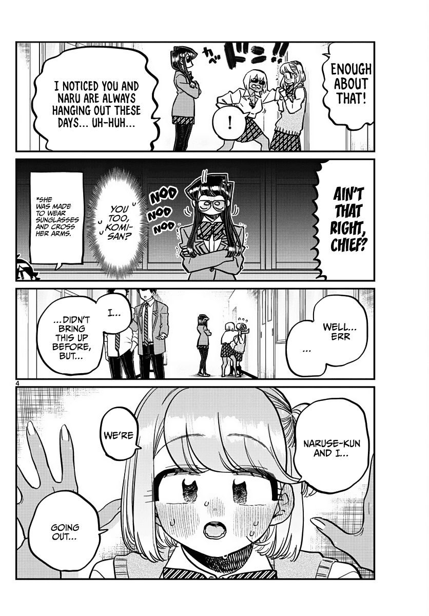 Komi-san wa Komyushou Desu Chapter 361 page 4 - Chapter 361: Ase-san's Girls’ Meet