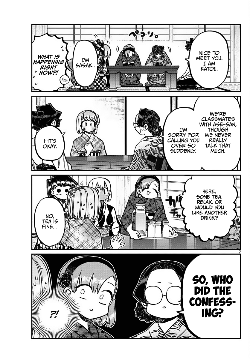 Komi-san wa Komyushou Desu Chapter 361 page 7 - Chapter 361: Ase-san's Girls’ Meet