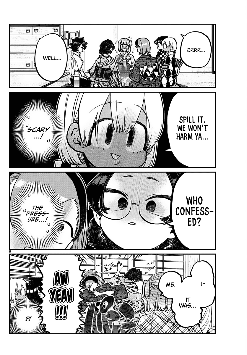 Komi-san wa Komyushou Desu Chapter 361 page 8 - Chapter 361: Ase-san's Girls’ Meet