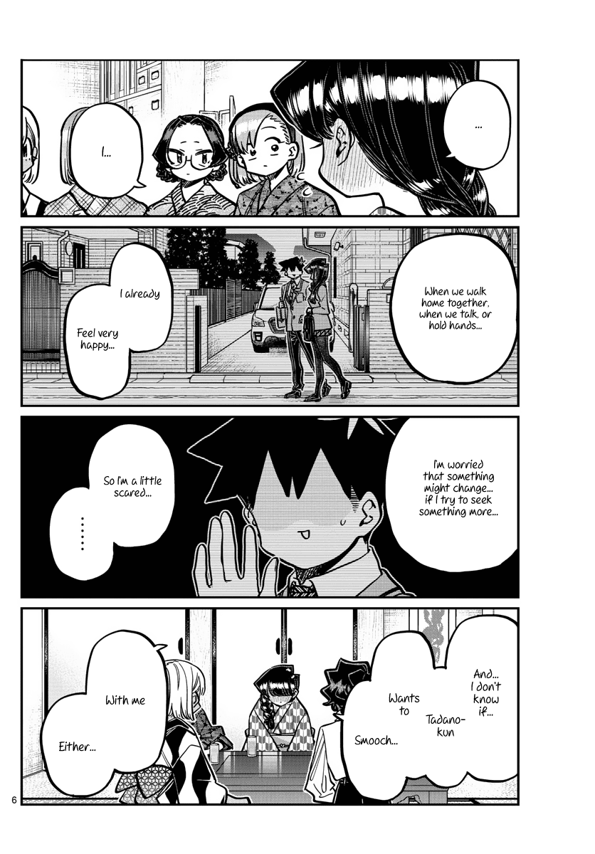Komi-san wa Komyushou Desu Chapter 362 page 6 - Chapter 362: Smooch