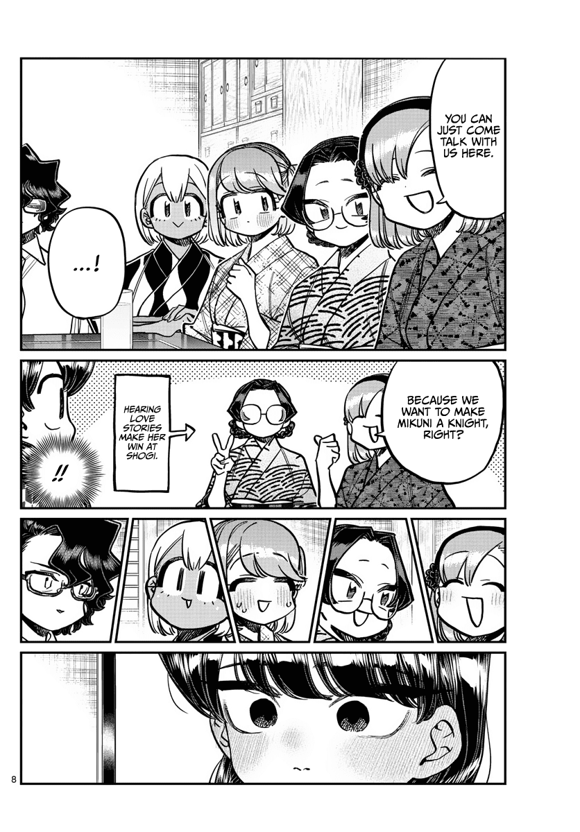 Komi-san wa Komyushou Desu Chapter 362 page 8 - Chapter 362: Smooch