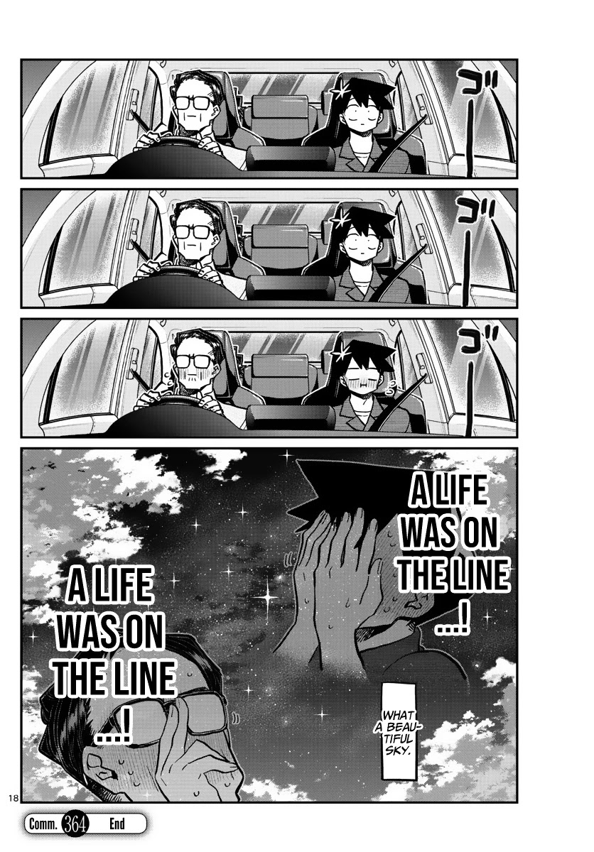 Komi-san wa Komyushou Desu Chapter 364 page 18 - Chapter 364: Sauna