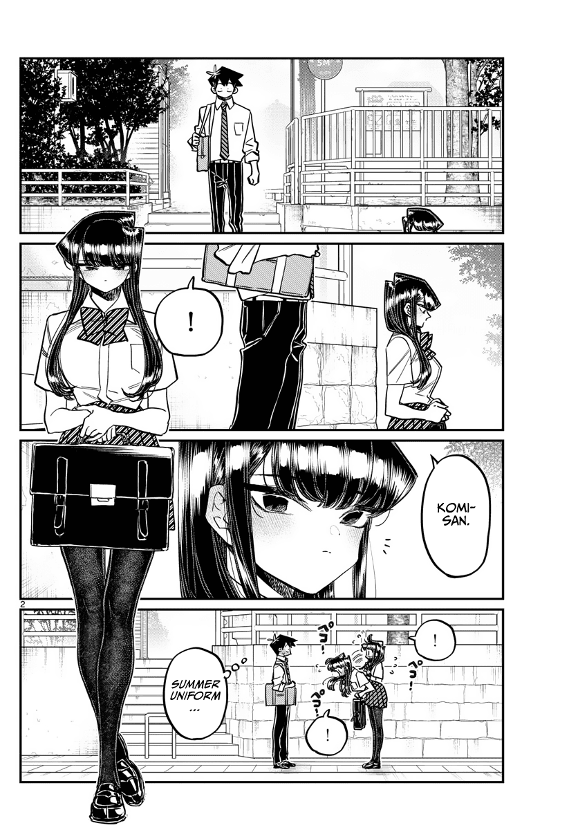 Komi-san wa Komyushou Desu Chapter 366 page 2 - Chapter 366: Summer Uniform Grand Prix