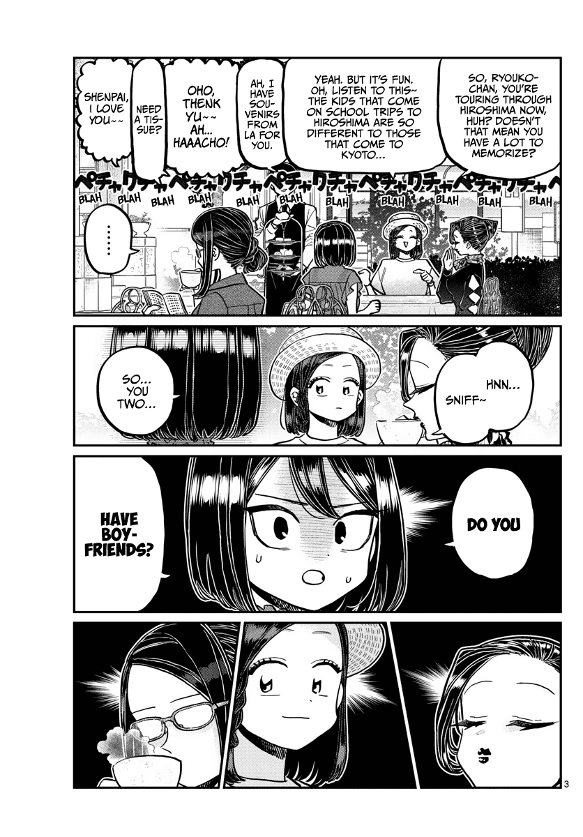 Komi-san wa Komyushou Desu Chapter 367 page 3 - Chapter 367: Young Ladies Meeting