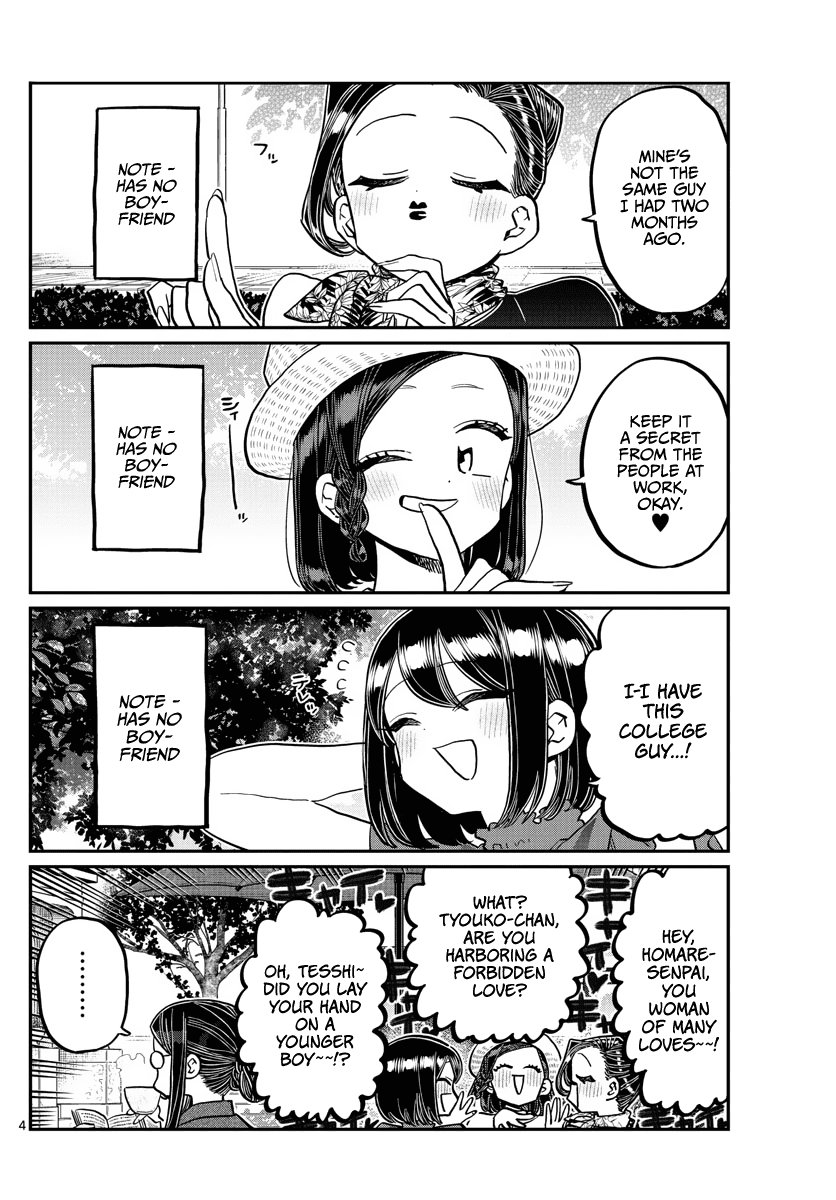 Komi-san wa Komyushou Desu Chapter 367 page 4 - Chapter 367: Young Ladies Meeting