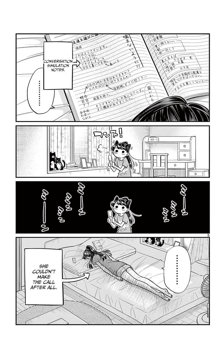 Komi-san wa Komyushou Desu Chapter 37 page 5 - Chapter 37