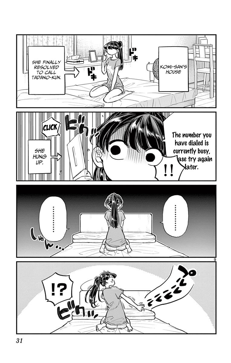 Komi-san wa Komyushou Desu Chapter 37 page 9 - Chapter 37