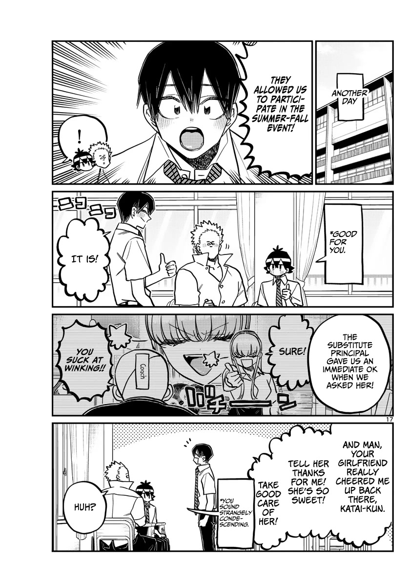 Komi-san wa Komyushou Desu Chapter 370 page 17 - Chapter 370: Cheering 2
