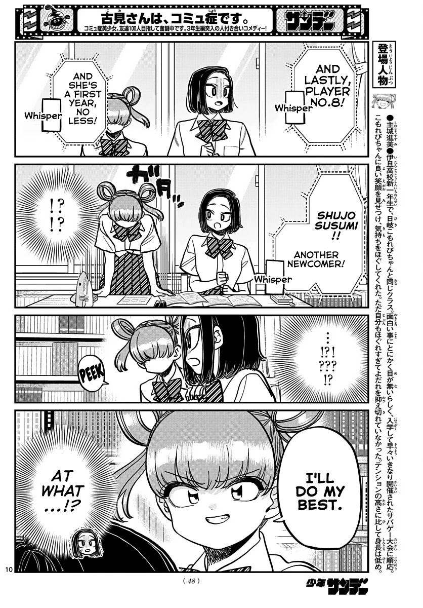 Komi-san wa Komyushou Desu Chapter 372 page 4 - Chapter 372