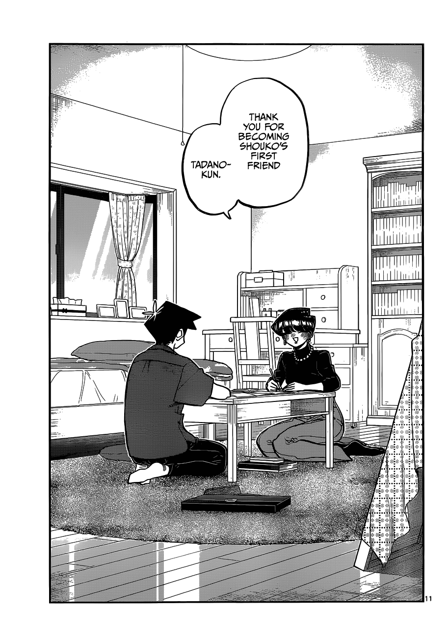 Komi-san wa Komyushou Desu Chapter 373 page 11 - Chapter 373: Studying At Home