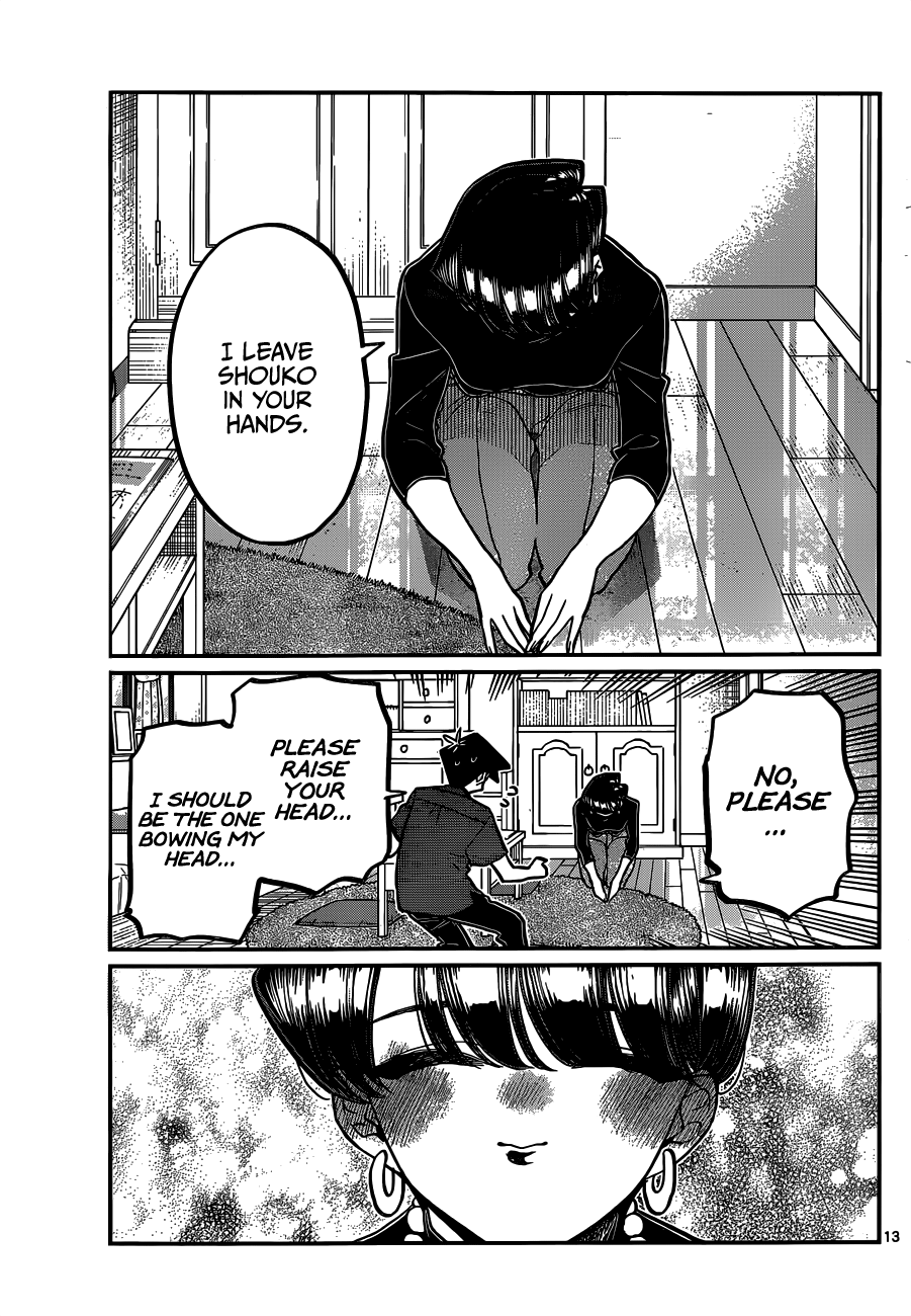 Komi-san wa Komyushou Desu Chapter 373 page 13 - Chapter 373: Studying At Home