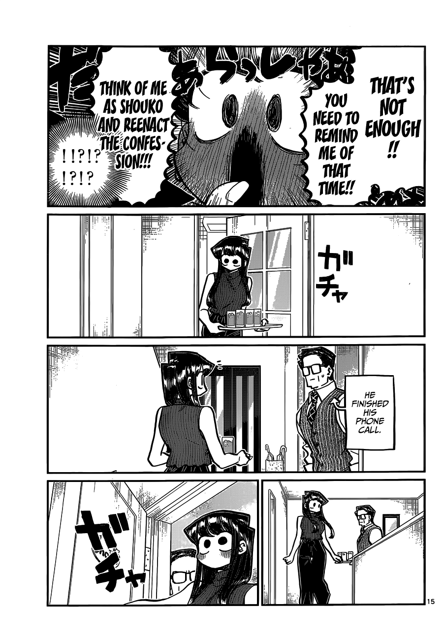Komi-san wa Komyushou Desu Chapter 373 page 15 - Chapter 373: Studying At Home