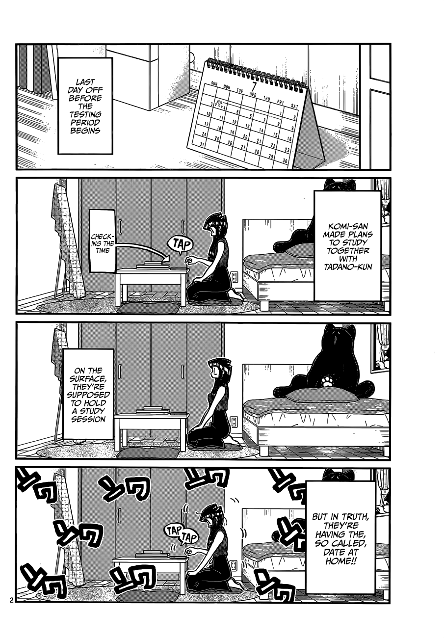 Komi-san wa Komyushou Desu Chapter 373 page 2 - Chapter 373: Studying At Home