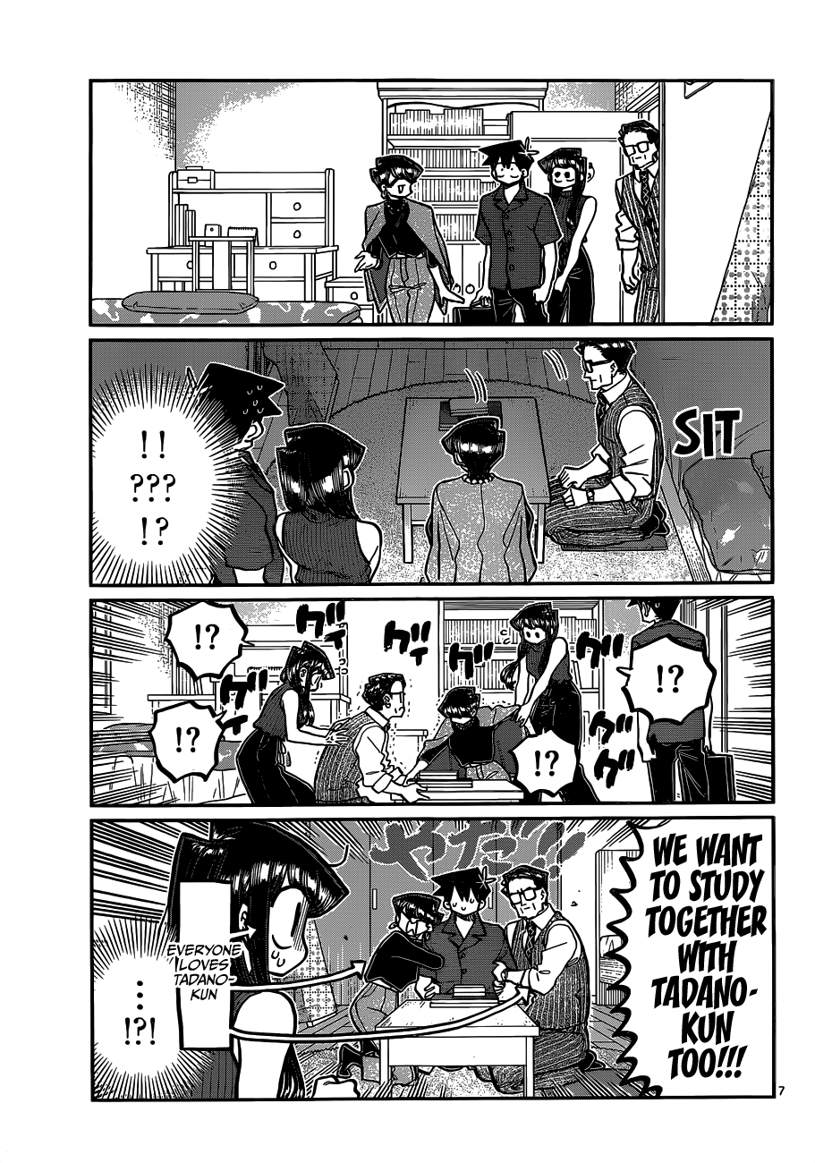 Komi-san wa Komyushou Desu Chapter 373 page 7 - Chapter 373: Studying At Home
