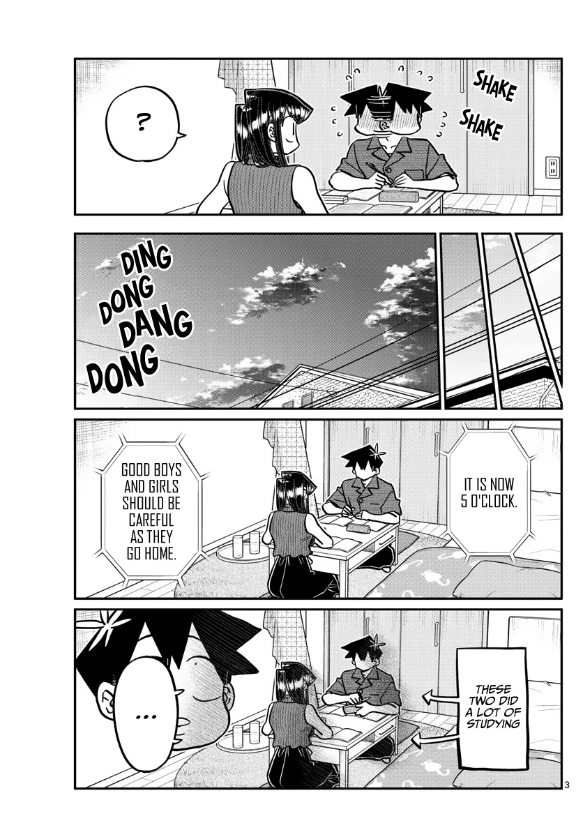 Komi-san wa Komyushou Desu Chapter 374 page 3 - Chapter 374: Studying At Home 2