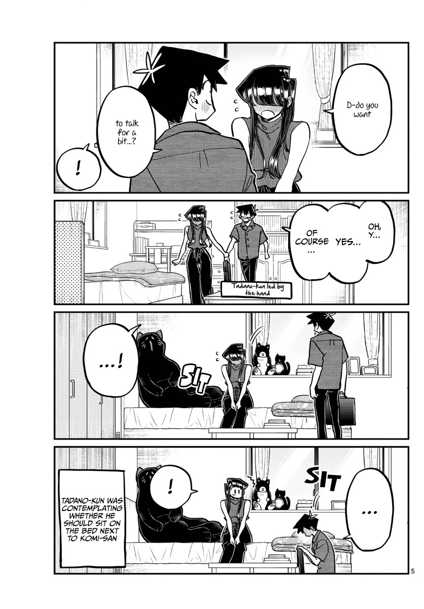 Komi-san wa Komyushou Desu Chapter 374 page 5 - Chapter 374: Studying At Home 2