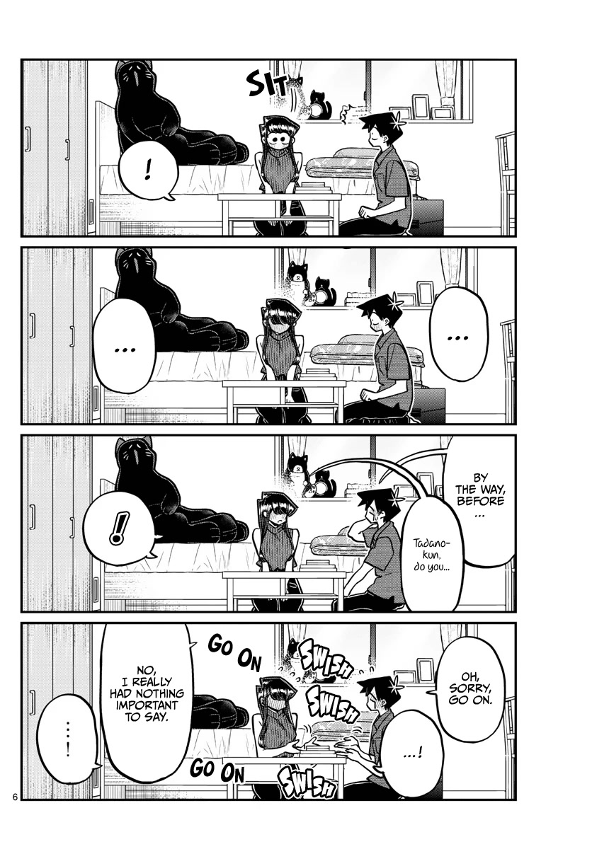 Komi-san wa Komyushou Desu Chapter 374 page 6 - Chapter 374: Studying At Home 2