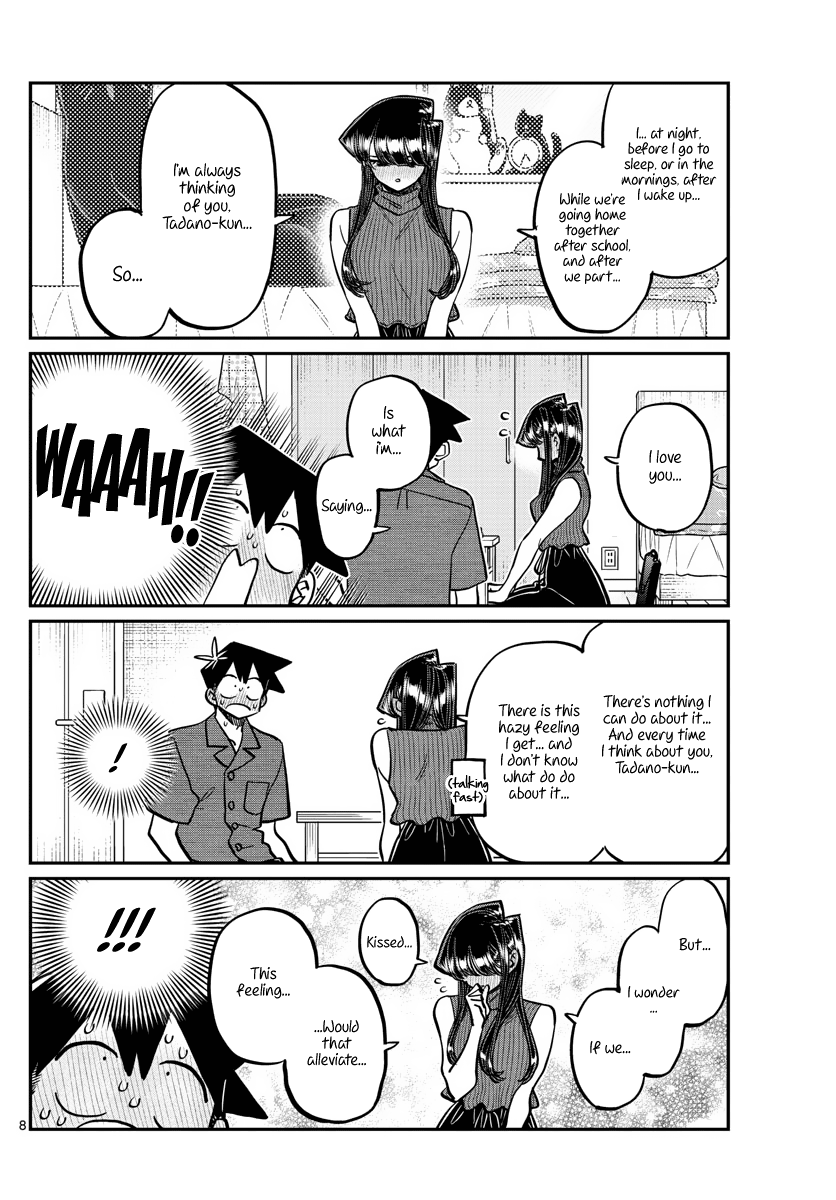 Komi-san wa Komyushou Desu Chapter 374 page 8 - Chapter 374: Studying At Home 2