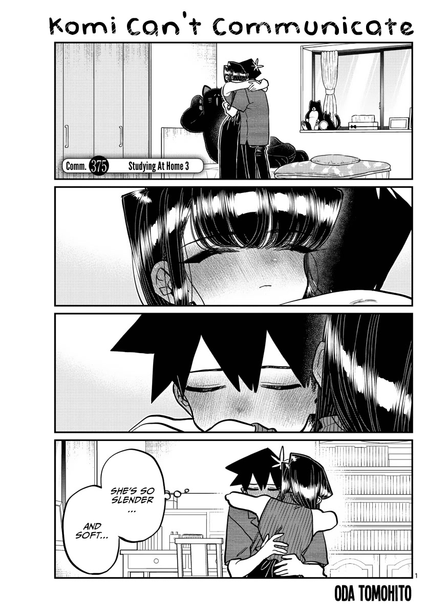 Komi-san wa Komyushou Desu Chapter 375 page 1 - Chapter 375: Studying At Home 3