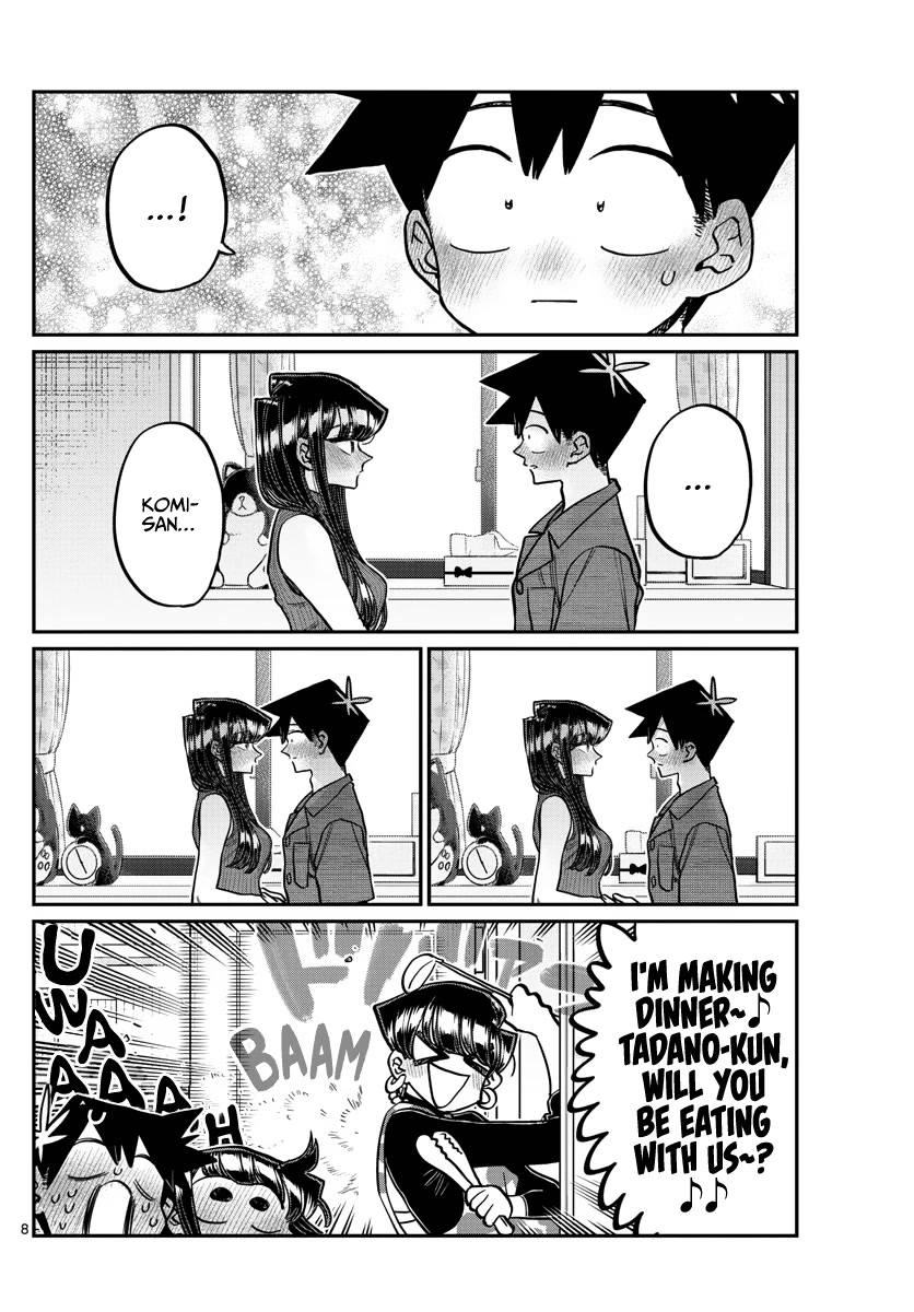 Komi-san wa Komyushou Desu Chapter 375 page 8 - Chapter 375: Studying At Home 3