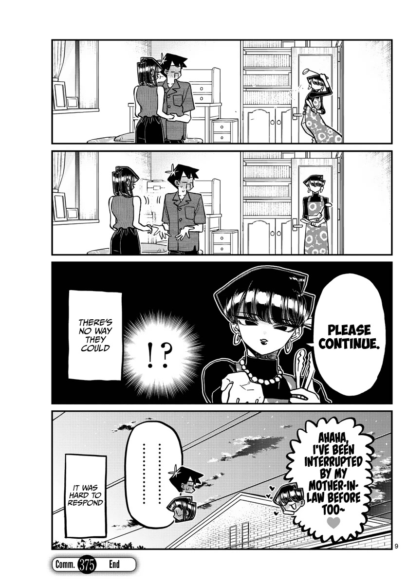 Komi-san wa Komyushou Desu Chapter 375 page 9 - Chapter 375: Studying At Home 3