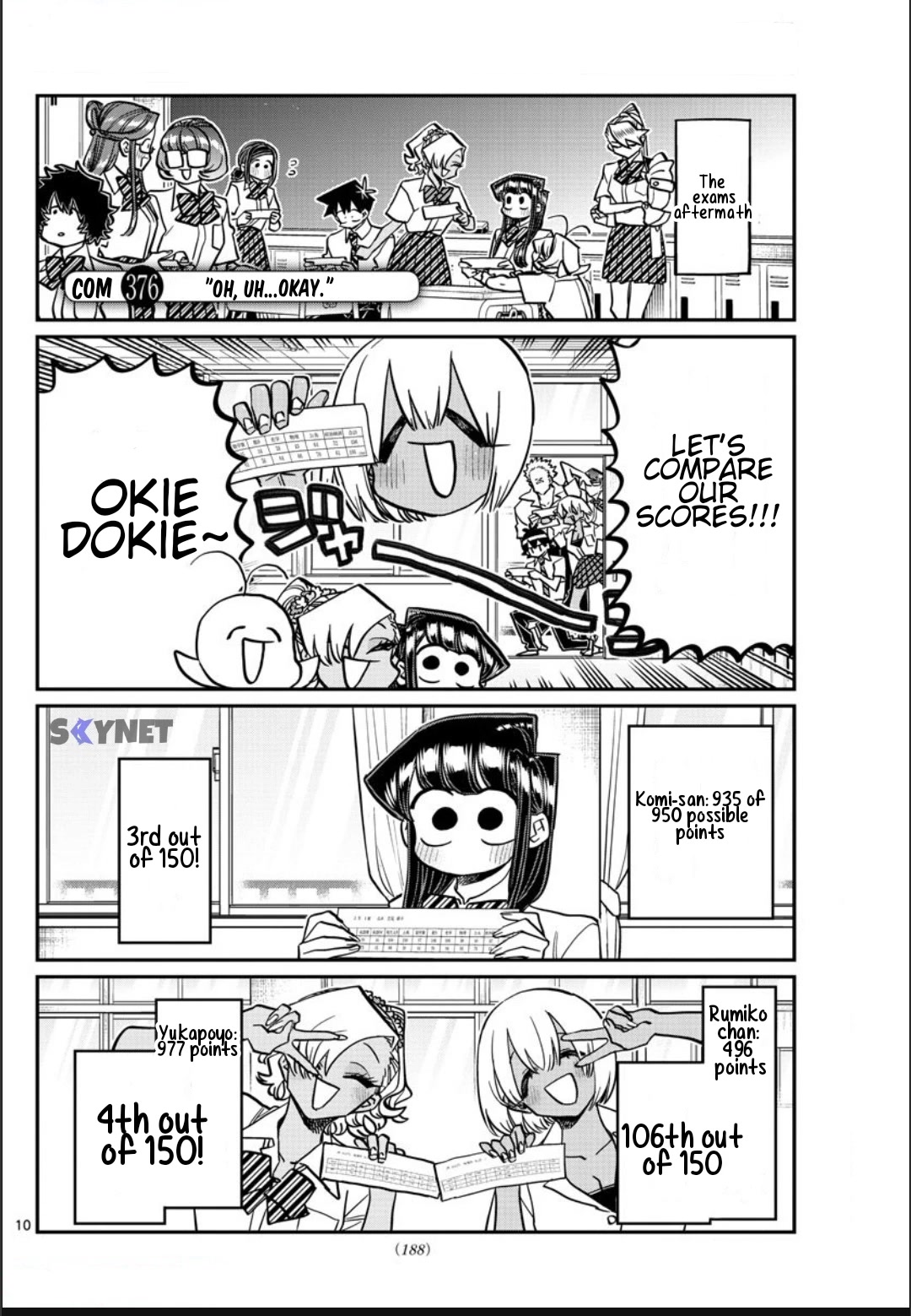 Komi-san wa Komyushou Desu Chapter 376 page 2 - Chapter 376: "Oh... Uh... Okay."