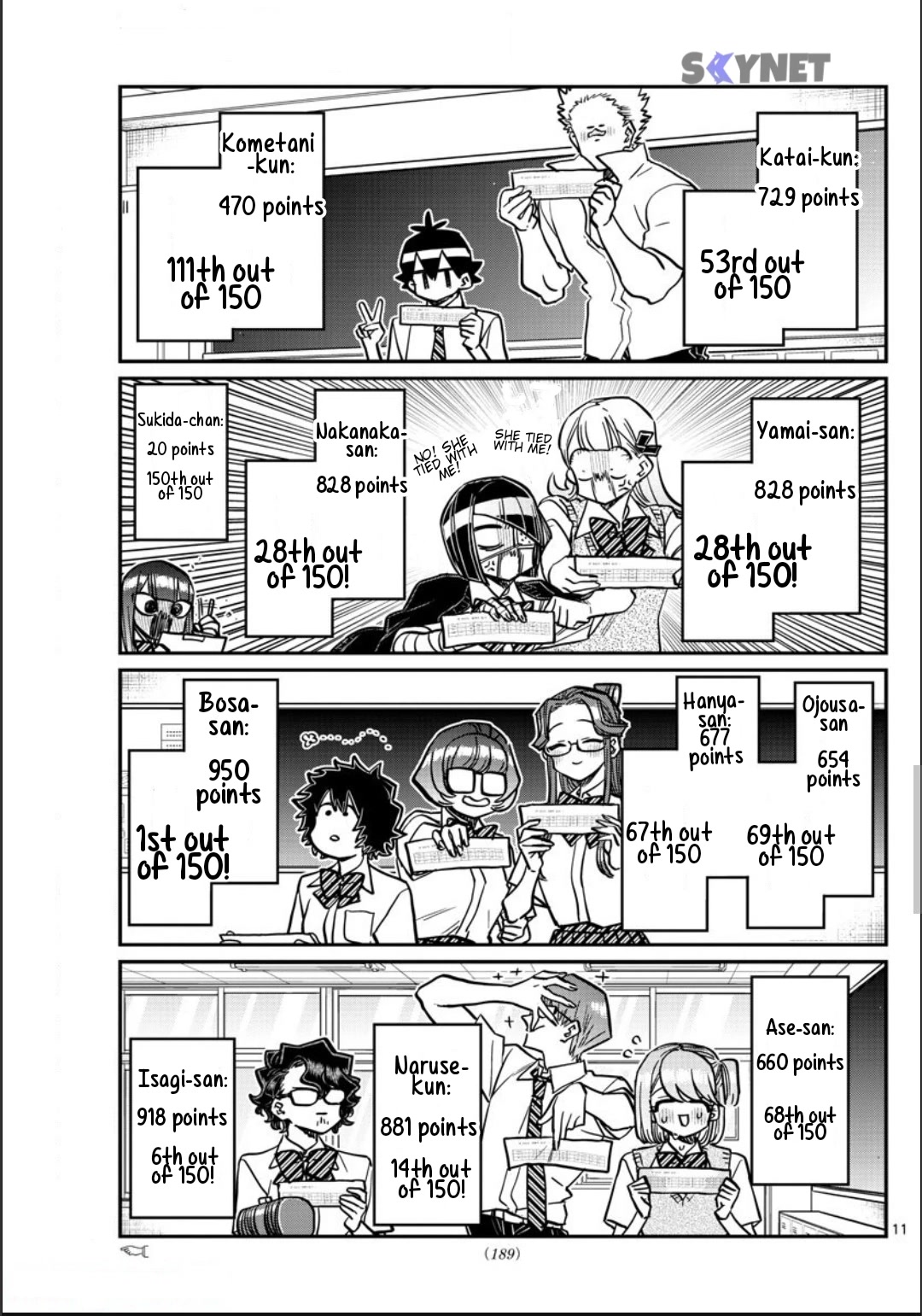 Komi-san wa Komyushou Desu Chapter 376 page 3 - Chapter 376: "Oh... Uh... Okay."