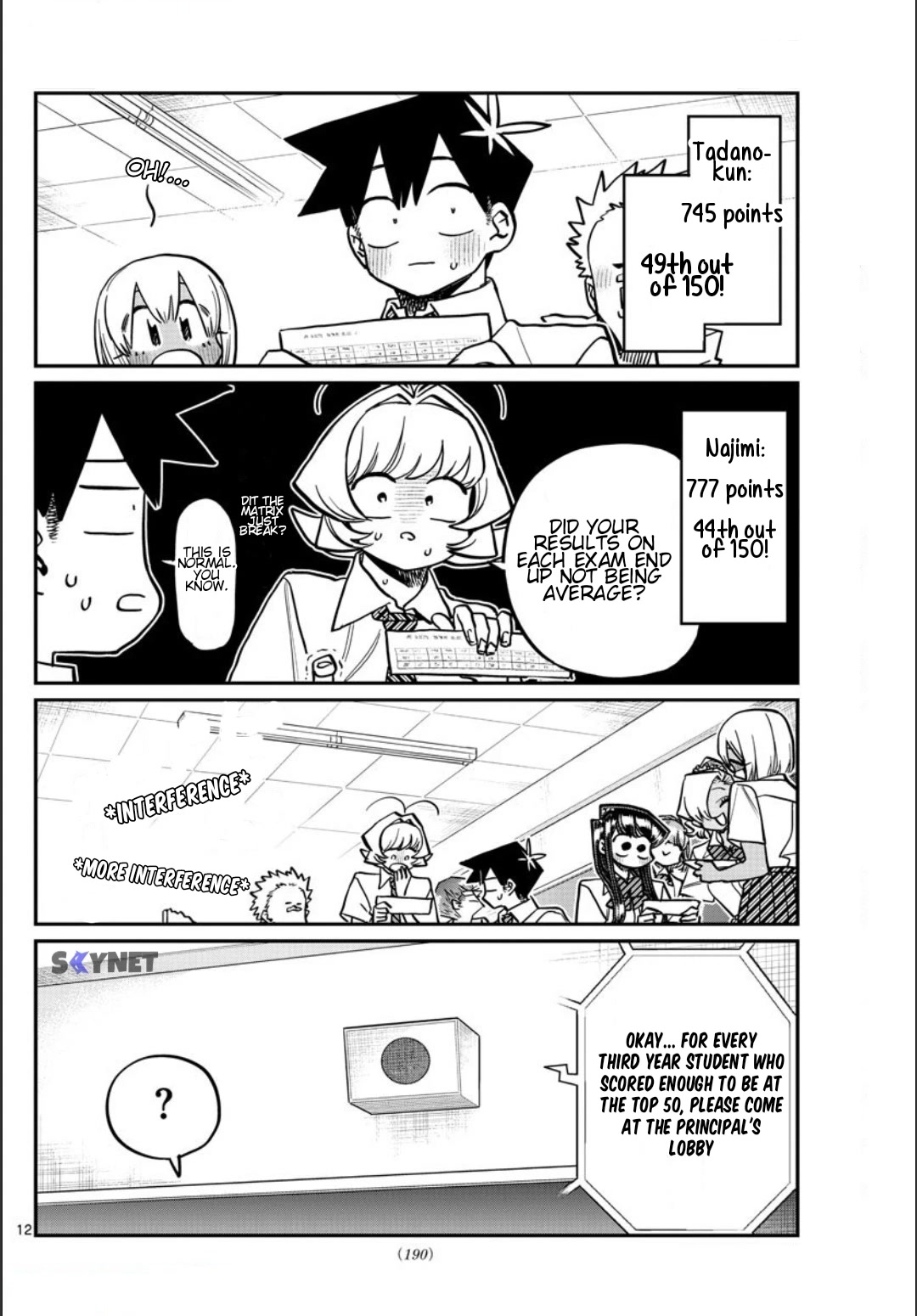 Komi-san wa Komyushou Desu Chapter 376 page 4 - Chapter 376: "Oh... Uh... Okay."