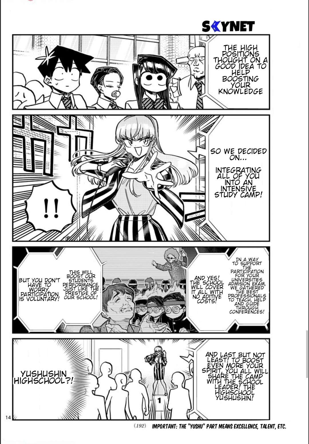 Komi-san wa Komyushou Desu Chapter 376 page 6 - Chapter 376: "Oh... Uh... Okay."