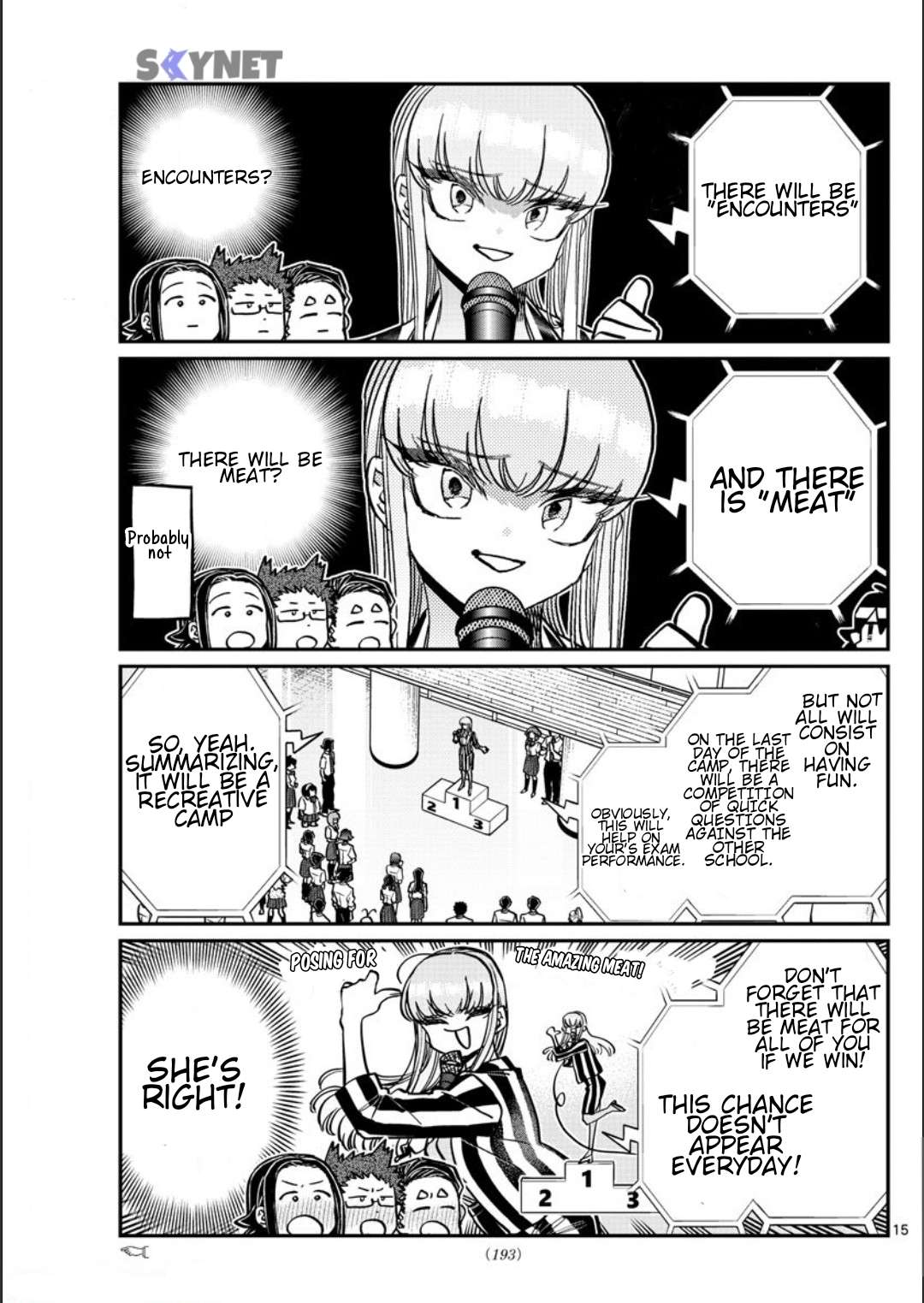 Komi-san wa Komyushou Desu Chapter 376 page 7 - Chapter 376: "Oh... Uh... Okay."