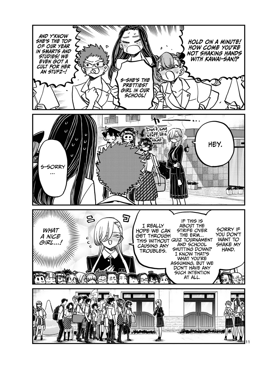 Komi-san wa Komyushou Desu Chapter 377 page 11 - Chapter 377: Training Camp