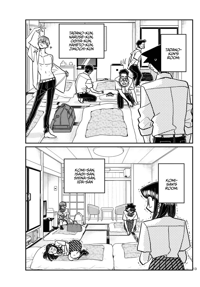 Komi-san wa Komyushou Desu Chapter 377 page 13 - Chapter 377: Training Camp