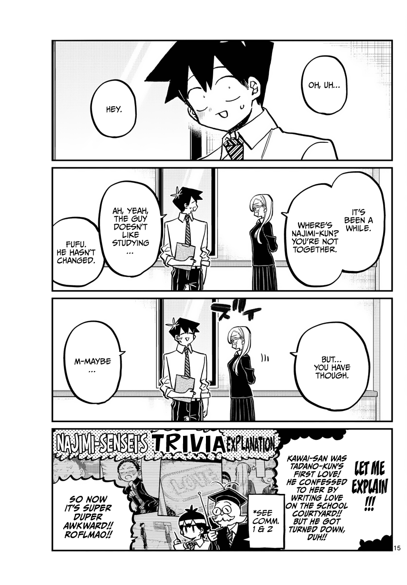 Komi-san wa Komyushou Desu Chapter 377 page 15 - Chapter 377: Training Camp
