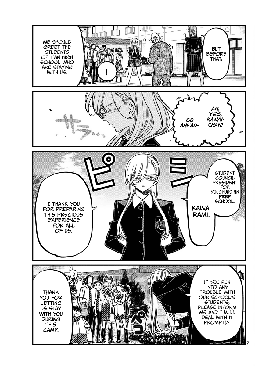 Komi-san wa Komyushou Desu Chapter 377 page 7 - Chapter 377: Training Camp