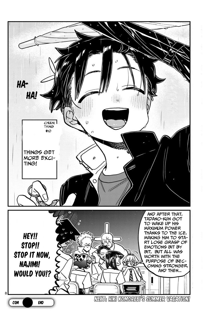 Komi-san wa Komyushou Desu Chapter 378 page 9 - Chapter 378: Tadano-kun's middle school days pt. 2