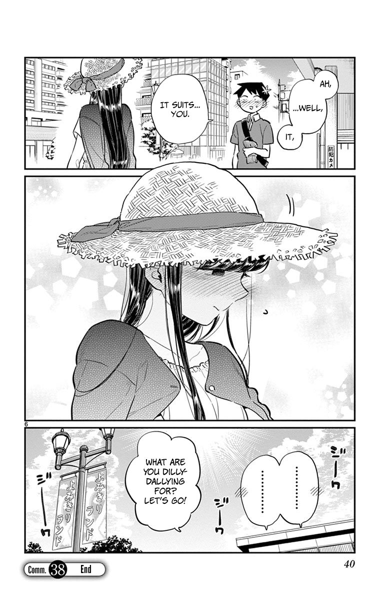 Komi-san wa Komyushou Desu Chapter 38 page 6 - Chapter 38