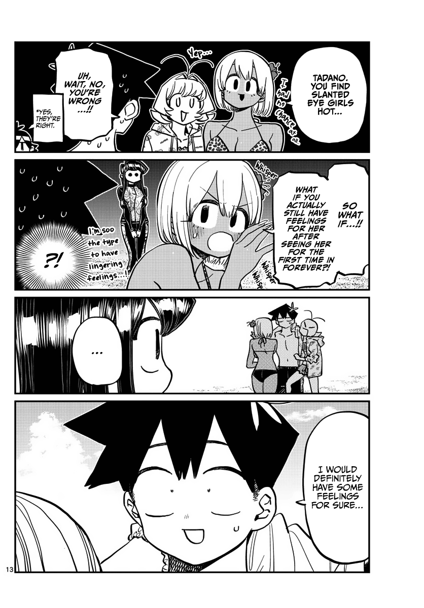 Komi-san wa Komyushou Desu Chapter 380 page 13 - Chapter 380: Study Camp 2