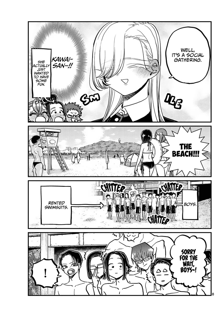 Komi-san wa Komyushou Desu Chapter 380 page 8 - Chapter 380: Study Camp 2