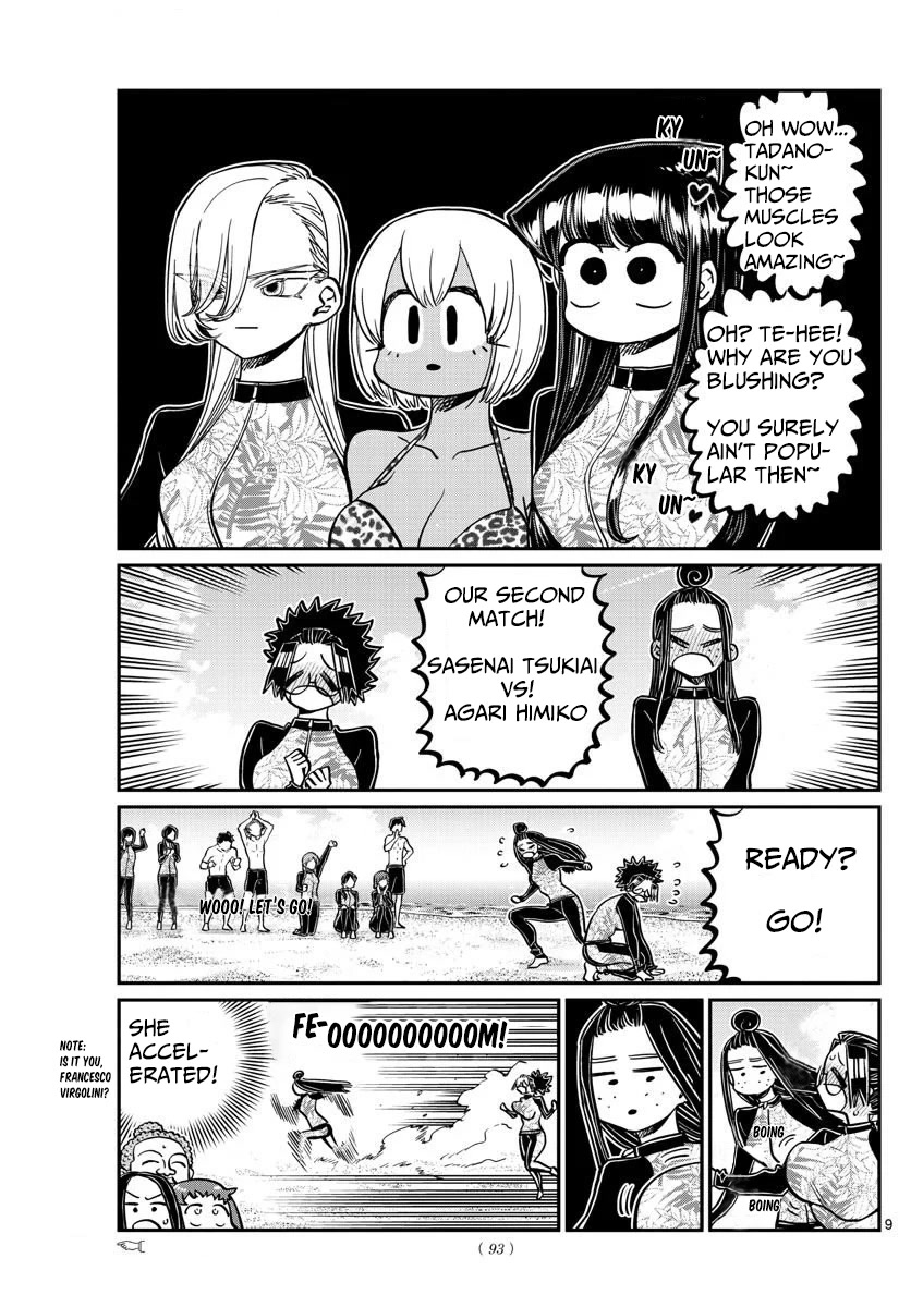 Komi-san wa Komyushou Desu Chapter 381 page 10 - Chapter 381: A summer camp pt.3