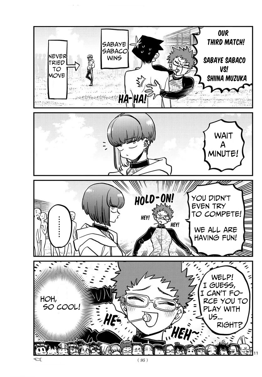 Komi-san wa Komyushou Desu Chapter 381 page 12 - Chapter 381: A summer camp pt.3