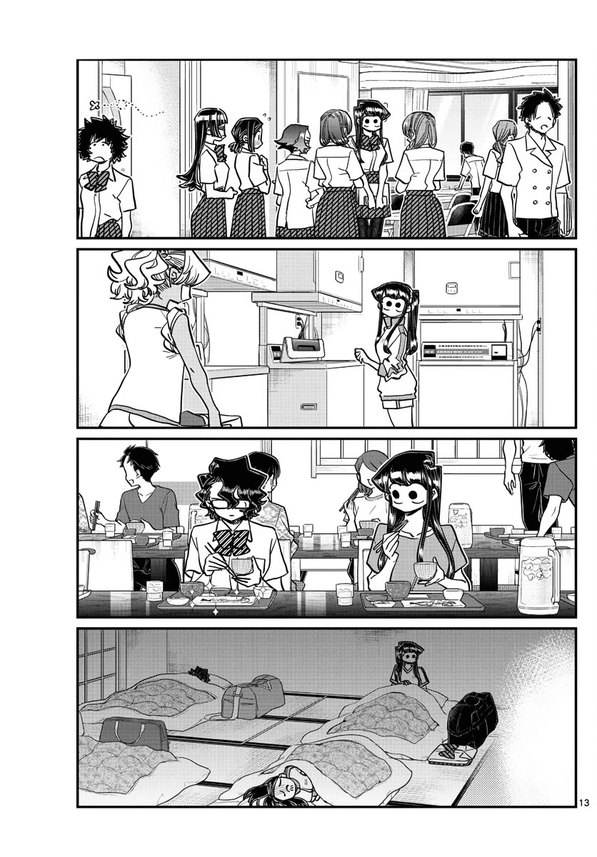 Komi-san wa Komyushou Desu Chapter 382 page 13 - Chapter 382: Study Camp 4