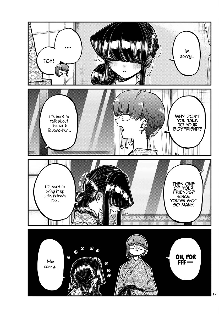 Komi-san wa Komyushou Desu Chapter 382 page 16 - Chapter 382: Study Camp 4