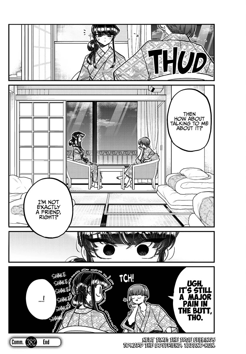 Komi-san wa Komyushou Desu Chapter 382 page 17 - Chapter 382: Study Camp 4