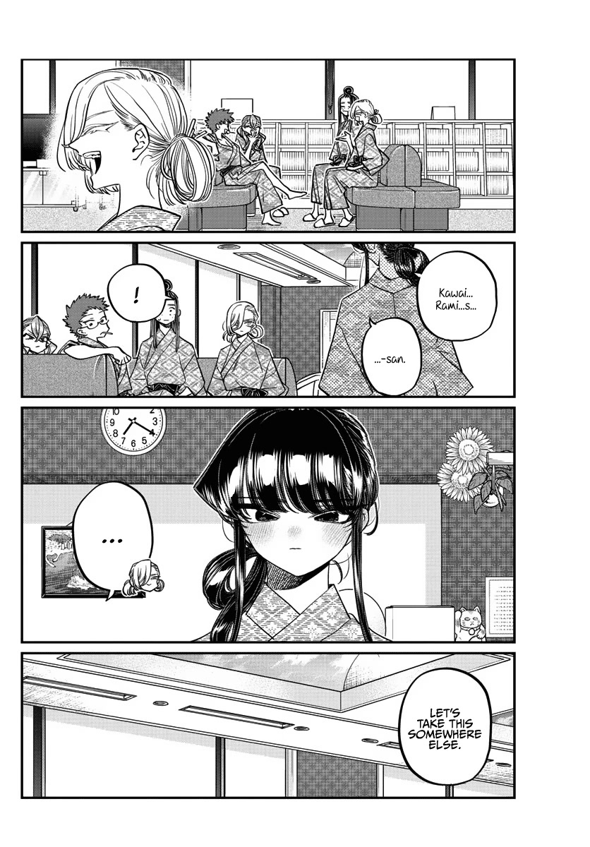 Komi-san wa Komyushou Desu Chapter 383 page 10 - Chapter 383: Study Camp 5