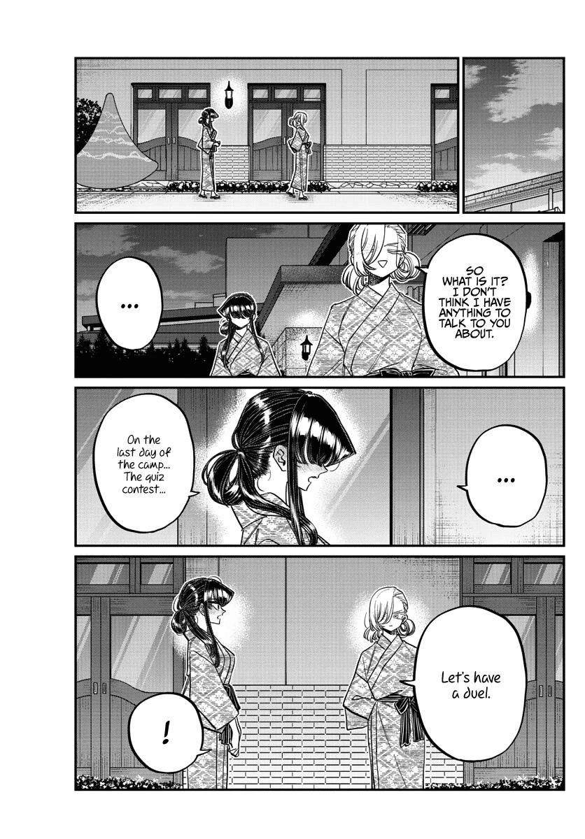Komi-san wa Komyushou Desu Chapter 383 page 11 - Chapter 383: Study Camp 5