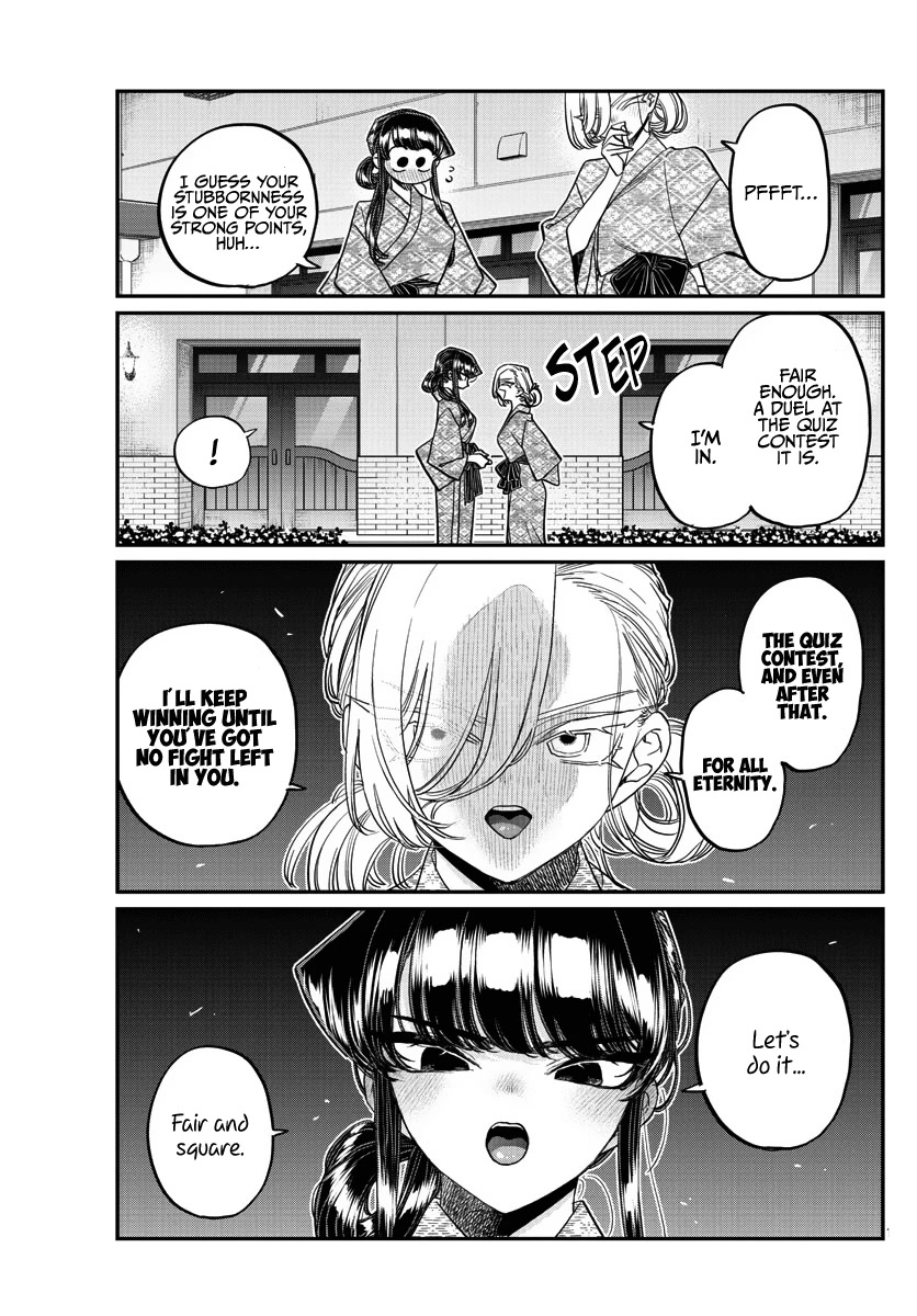 Komi-san wa Komyushou Desu Chapter 383 page 15 - Chapter 383: Study Camp 5
