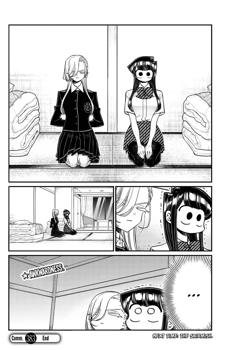 Komi-san wa Komyushou Desu Chapter 383 page 18 - Chapter 383: Study Camp 5
