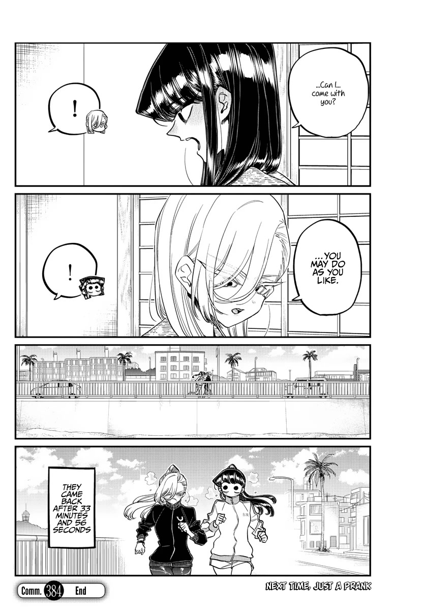 Komi-san wa Komyushou Desu Chapter 384 page 18 - Chapter 384: Study Camp 6